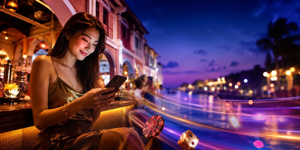 Pemain kasino mudah alih di Melaka bermain Baccarat dengan keselamatan data yang terjamin melalui enkripsi SSL